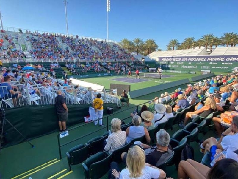 Giải USAPA National Pickleball Championships thu hút được đông đảo pick thủ tham gia