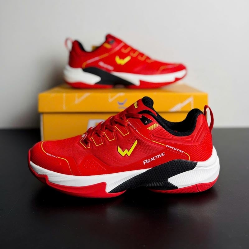 Giày Pickleball Wika Ruta Quang Dương - Màu Đỏ