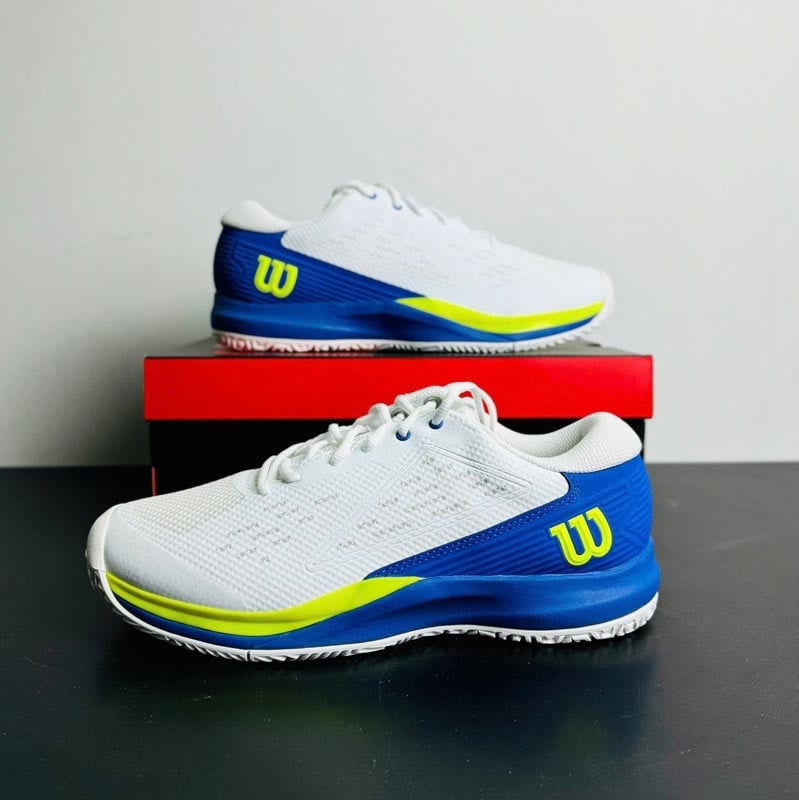 Wilson Rush Pro Ace Omni - WRS339210 - Màu Trắng Xanh 