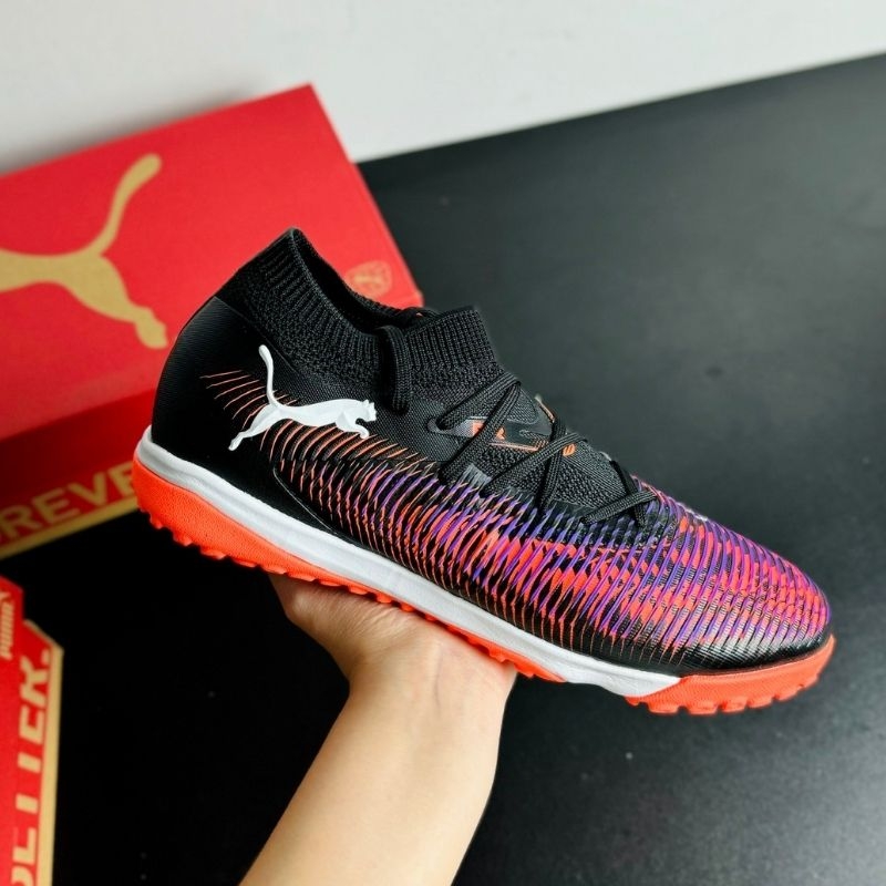Puma Future 8 Match TT - Đen/Tím/Cam - 108370 01