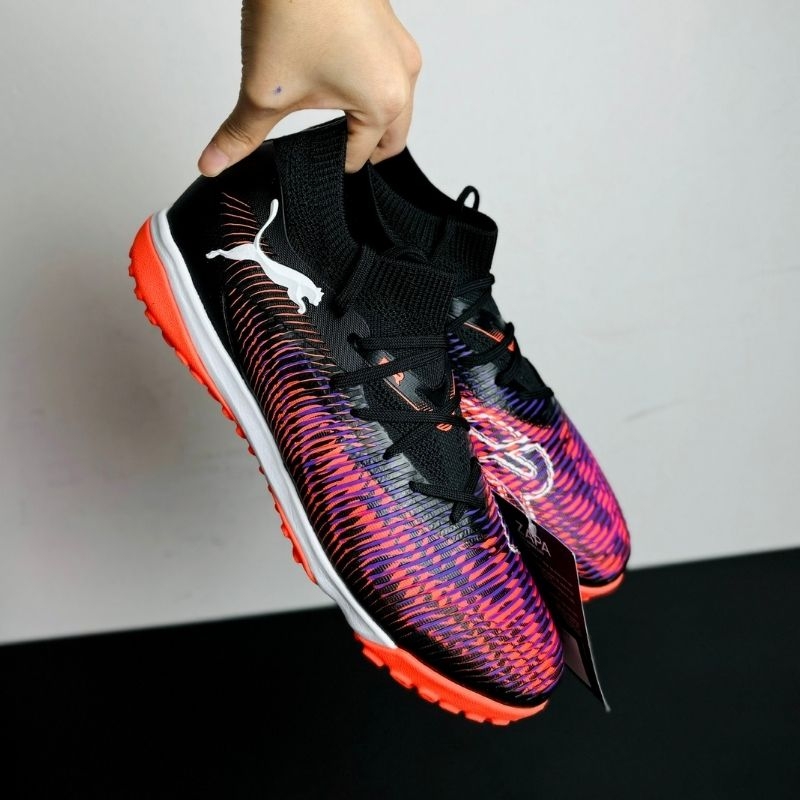 Puma Future 8 Match TT - Đen/Tím/Cam - 108370 01