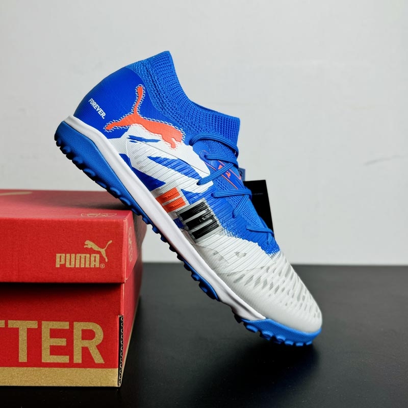 Puma Future 8 Match Forever TT - Xanh/Trắng - 108425 01