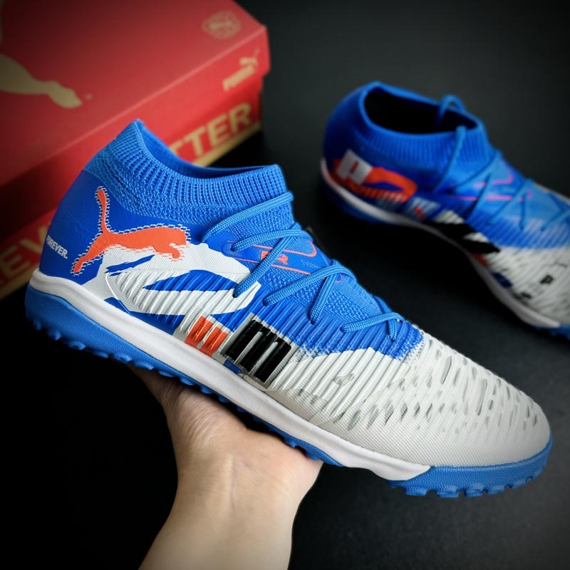 Puma Future 8 Match Forever TT - Xanh/Trắng - 108425 01