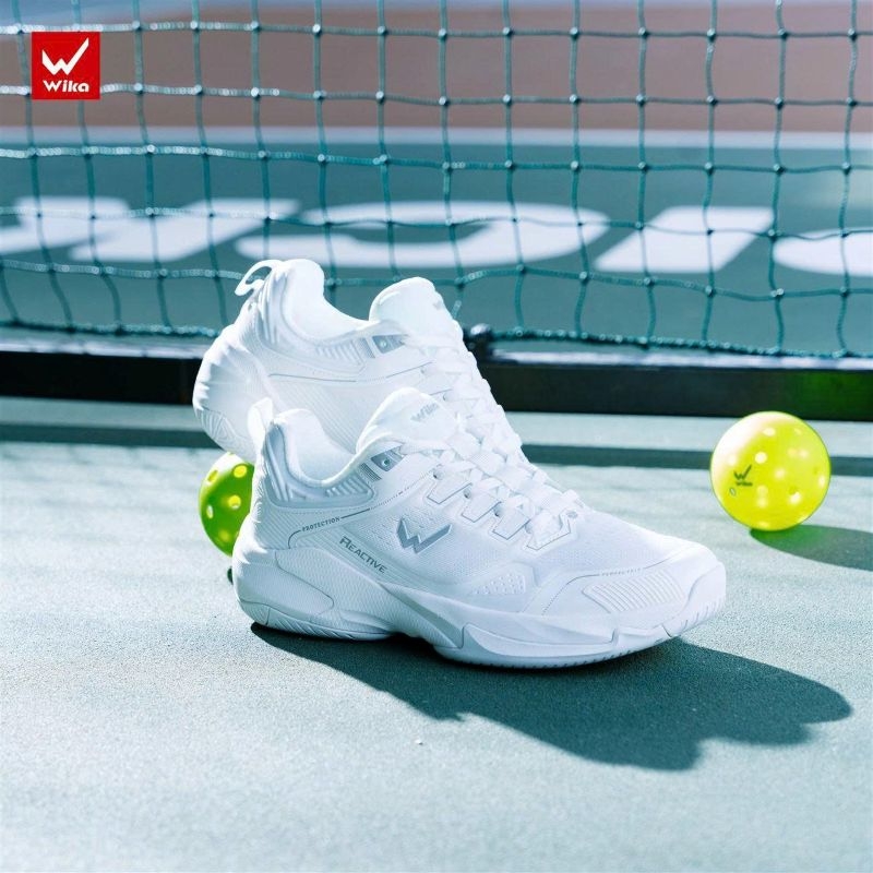 Giày Pickleball Wika Ruta Quang Dương trắng