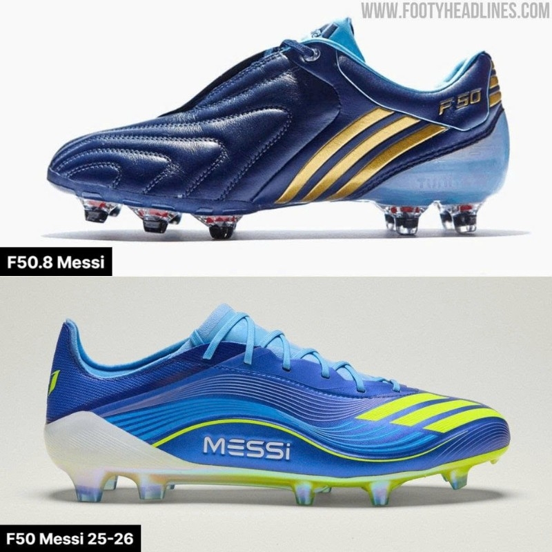 Phiên bản lần này  gợi nhớ ngay đến đôi adidas F50i Tunit năm 2009
