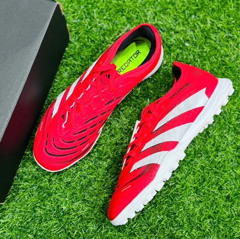 Giày đá bóng cỏ nhân tạo adidas Predator Pro TF - Đỏ/Trắng