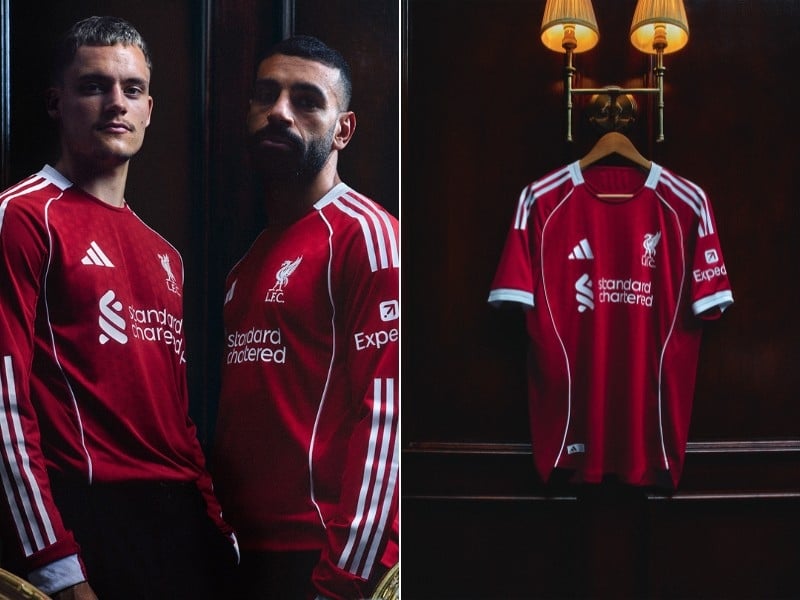 Doanh số kỷ lục với bộ sưu tập áo bóng đá Liverpool 2025/26