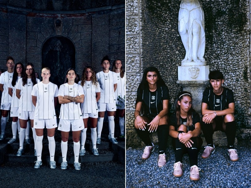 Áo bóng đá FC Como có thiết kế đơn sắc nhưng tinh tế và hiện đại