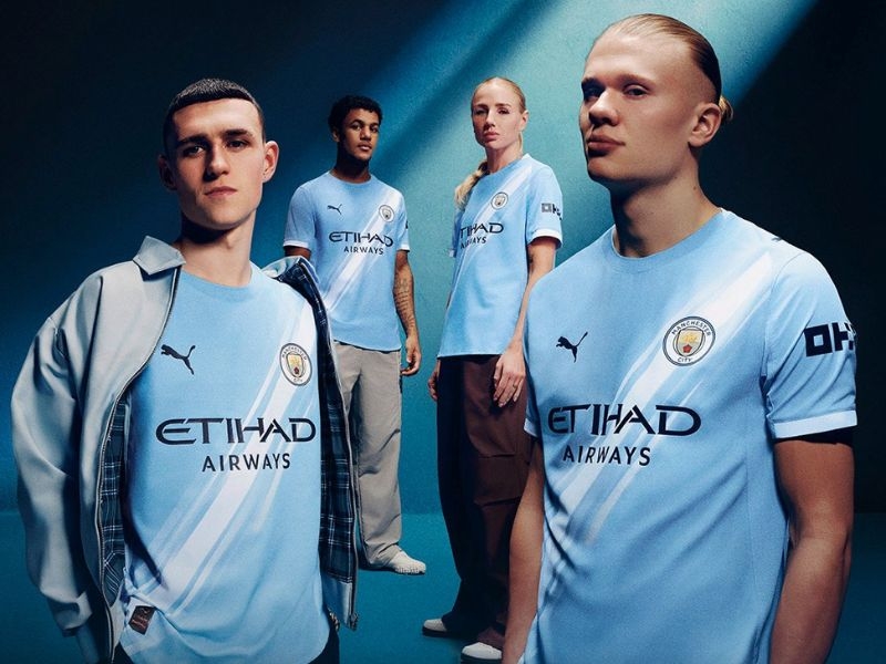Áo bóng đá sân nhà Manchester City