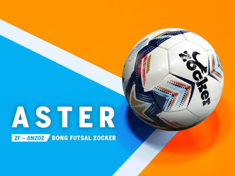 Quả bóng đá Zocker dành cho sân futsal