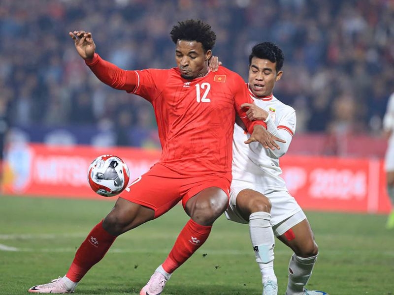 Trận đấu với Myanma mang về chiến thắng 5-0