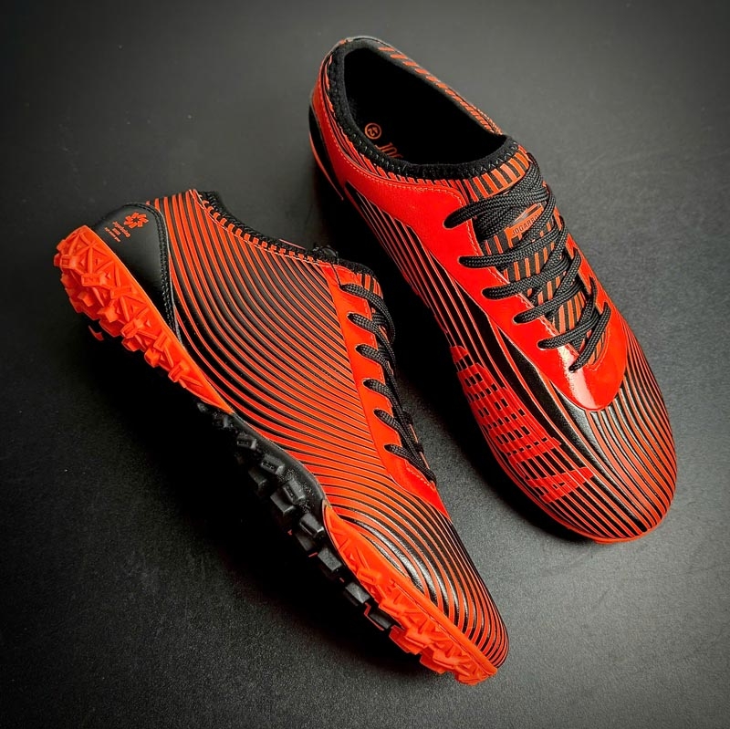 Giày Bóng Đá Jogarbola Racer - JG-2223 - Màu Cam Đen