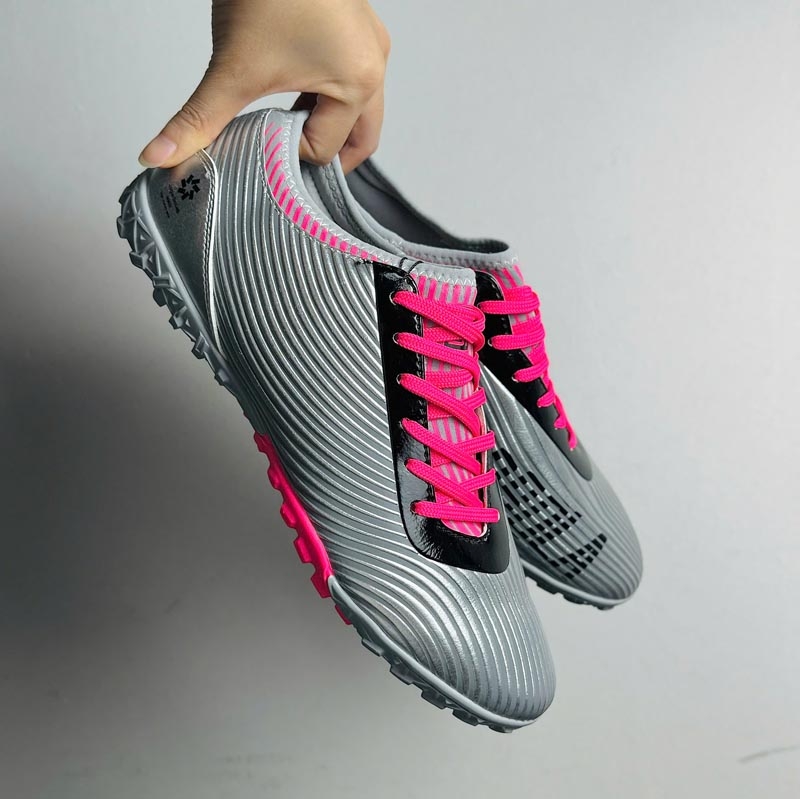 Giày Bóng Đá Jogarbola Racer - JG-2223 - Màu Bạc Hồng