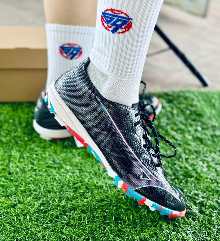 Mizuno Alpha Pro AS - P1GD236401 - Đen/Trắng/Xanh