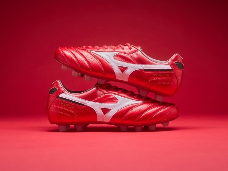 Giày đá bóng Mizuno Ruby Red
