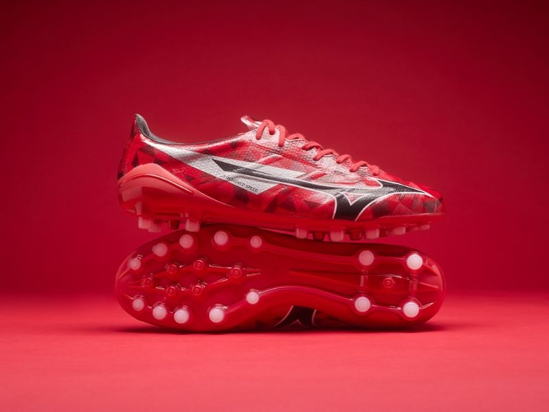 Giày đá bóng Mizuno Alpha 2 Ruby Red 