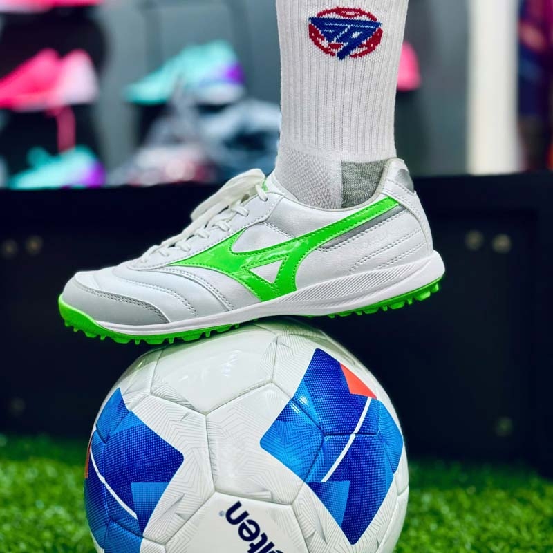 Mizuno Morelia Sala Pro Trắng Xanh Lá