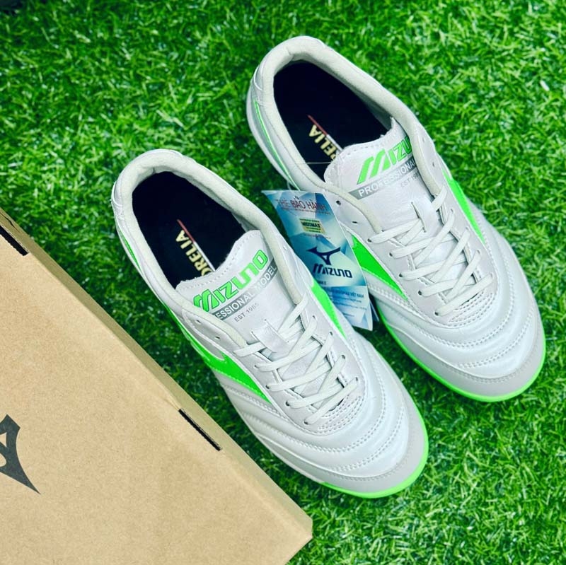 Mizuno Morelia Sala Pro Trắng Xanh Lá