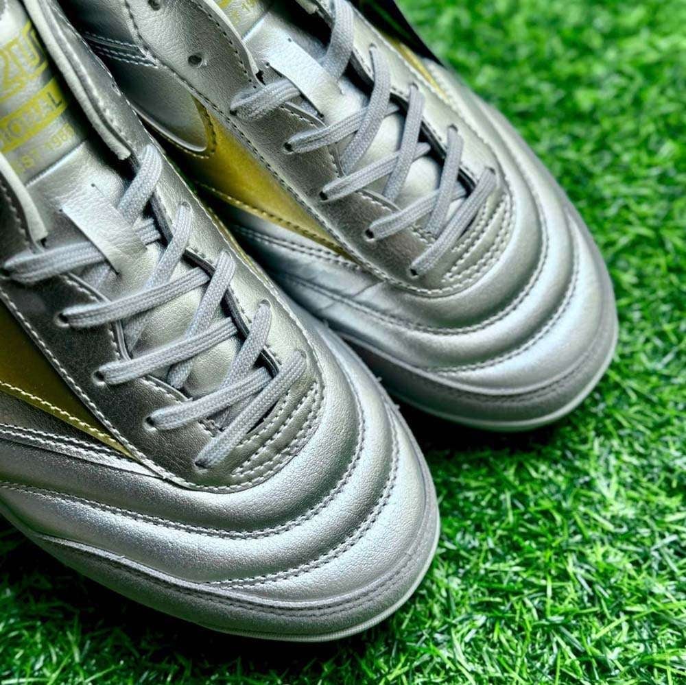 Mizuno Morelia Sala Elite TF Platium - Q1GB251204 - Bạc Vàng
