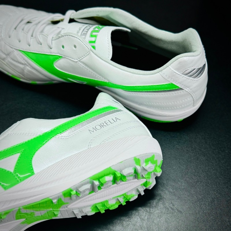 Mizuno Morelia Sala Japan TF Frontier - Trắng/Xanh Lá - Q1GB251137
