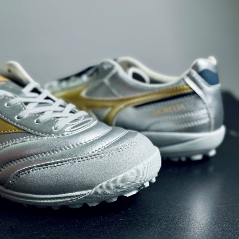 Mizuno Morelia Sala Pro TF Platinum - Q1GB251304 - Bạc/vàng