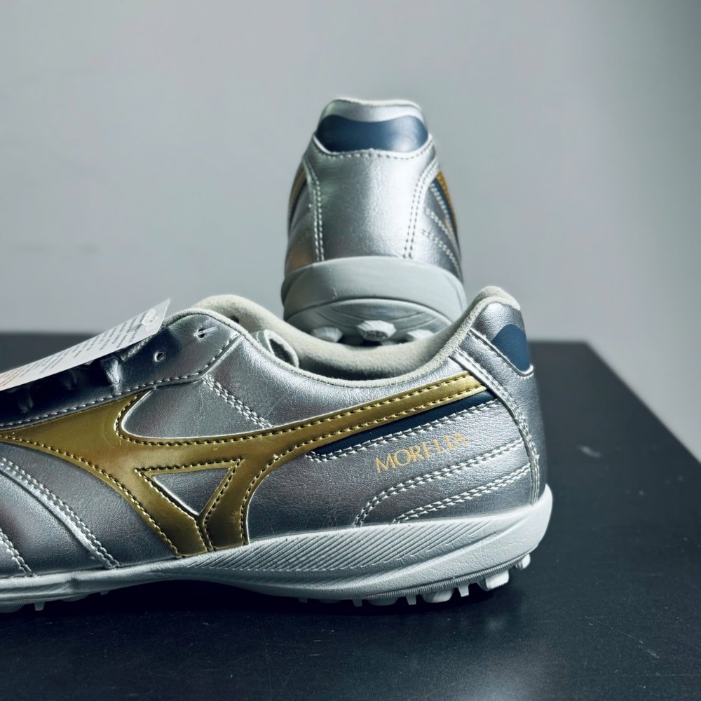 Mizuno Morelia Sala Pro TF Platinum - Q1GB251304 - Bạc/vàng