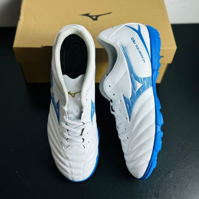 Mizuno Monarcida Neo III Select AS - P1GD242525 - Trắng/Xanh