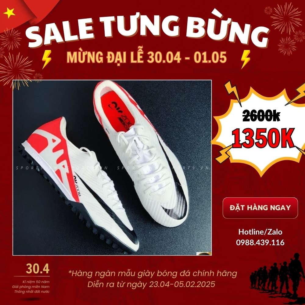 Giày đá bóng giảm giá mừng đại lễ