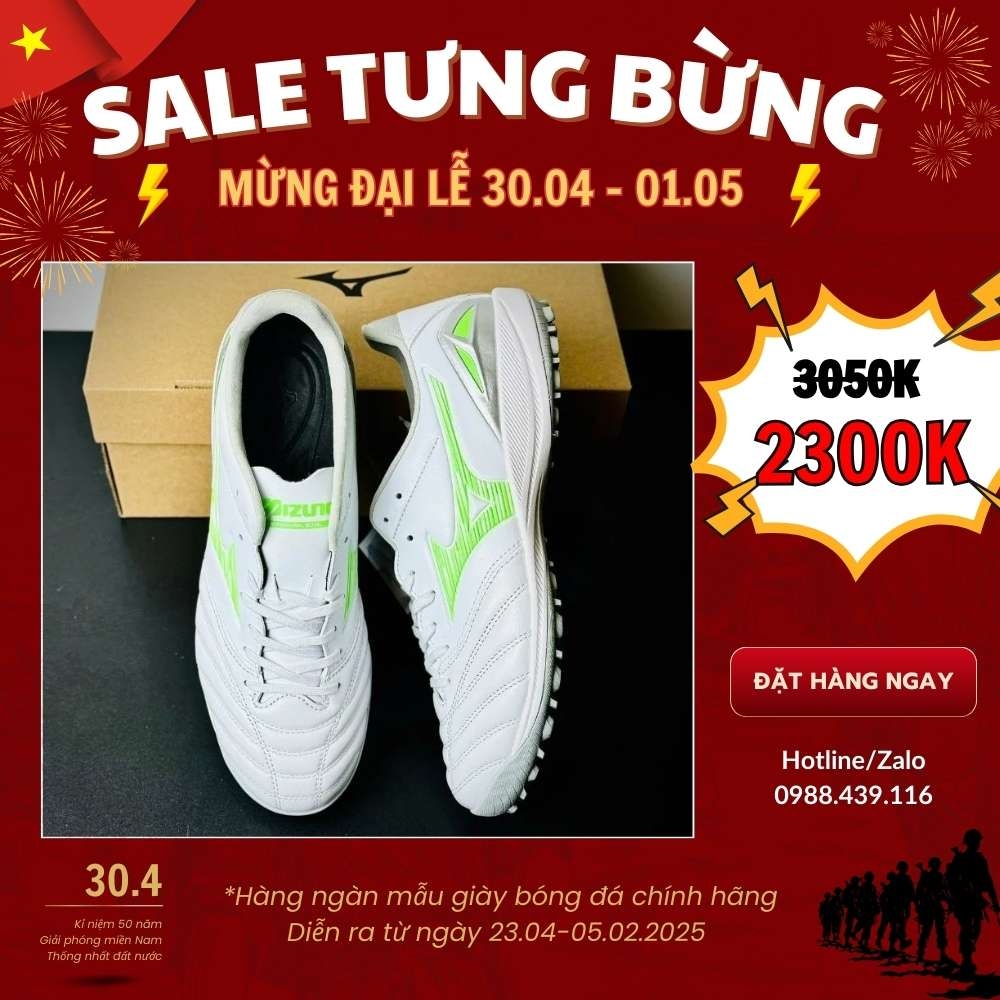 Giày đá bóng giảm giá mừng đại lễ