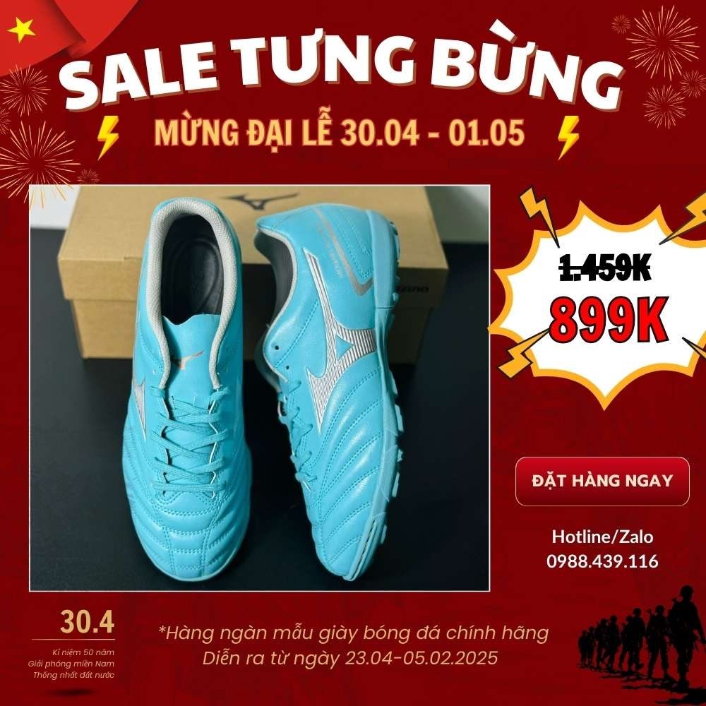 Giày đá bóng giảm giá mừng đại lễ