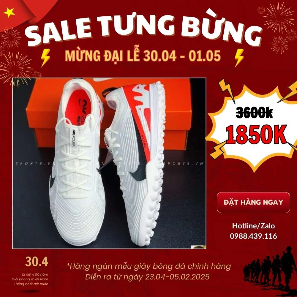 Giày đá bóng giảm giá mừng đại lễ