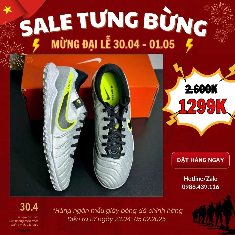 Giày đá bóng giảm giá mừng đại lễ