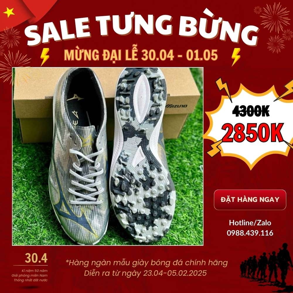 Giày đá bóng giảm giá mừng đại lễ