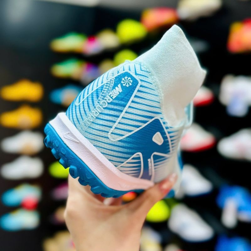 Nike Zoom Mercurial Superfly 10 Academy TF - Xanh/Trắng - FQ8331-400