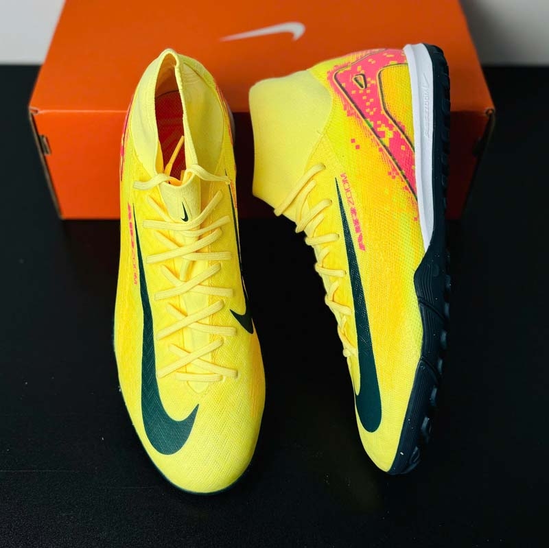 Nike Zoom Mercurial Superfly 10 Academy KM TF - Màu Vàng Đen - FQ8333-800