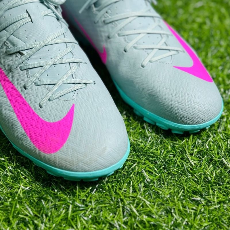 Nike Mercurial Vapor 16 Academy TF - Xám/Hồng - FQ8449-301