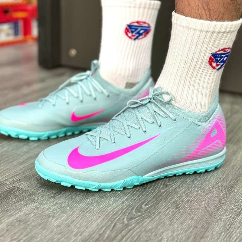 Nike Air Zoom Mercurial Vapor 16 Pro TF - Xám/Hồng - FQ8687-301