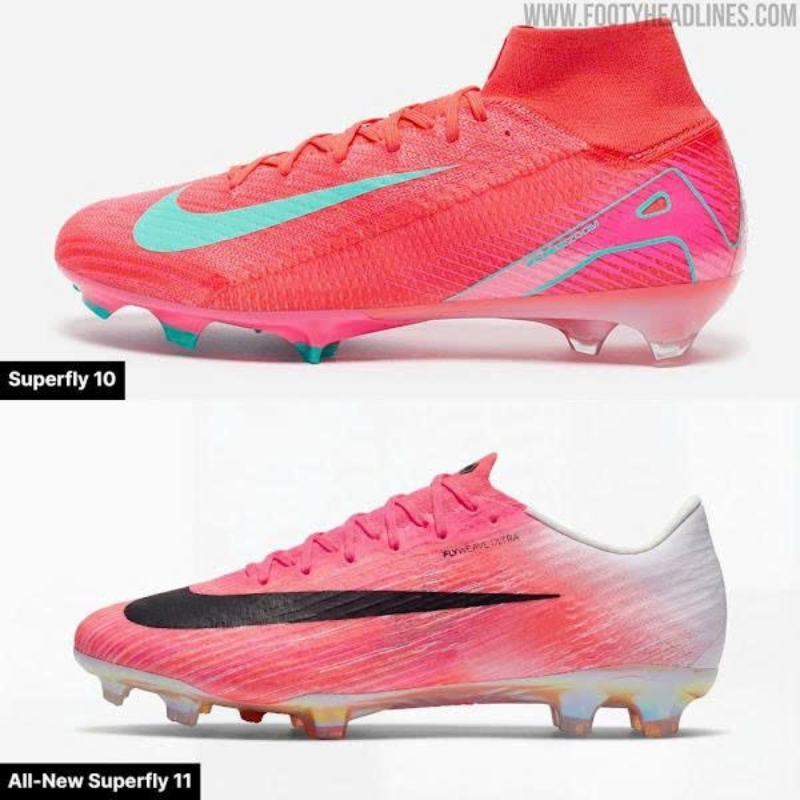 Rò rỉ giày đá bóng Nike Mercurial Superfly 11
