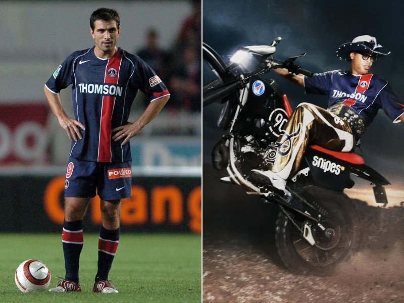 Áo bóng đá PSG Total 90 2004/05 – Tái hiện huyền thoại