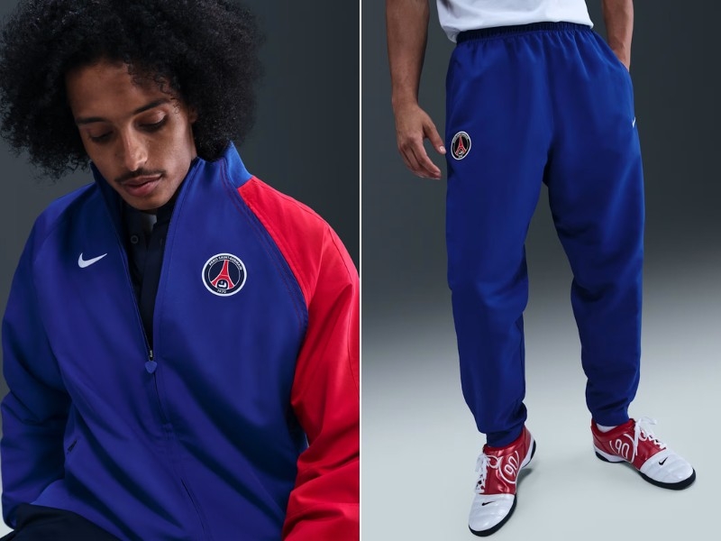Tracksuit PSG x Nike Total 90 – Phong cách thể thao đậm chất Retro