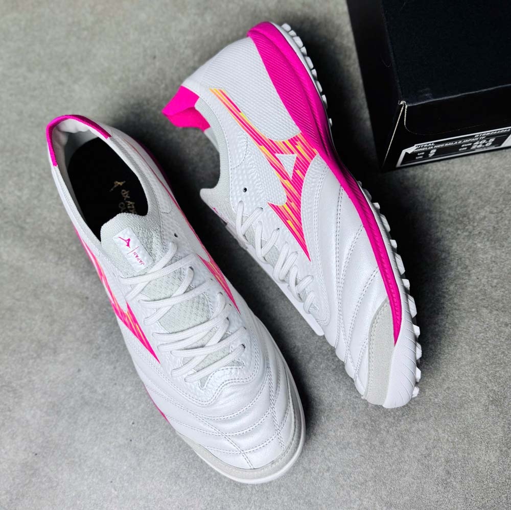 Mizuno Morelia Neo Sala Beta TF - Trắng/Hồng - Q1GB264064
