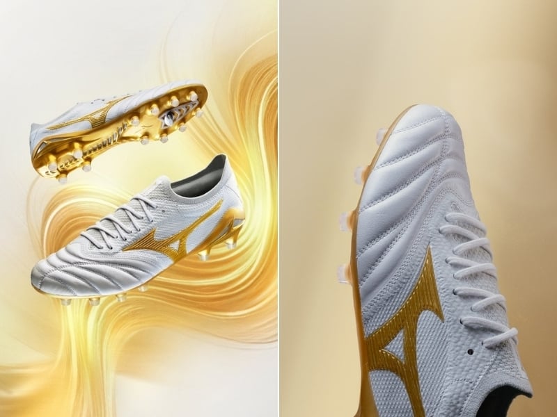 Giày bóng đá Mizuno Morelia Neo 4 Beta “Bright Gold"
