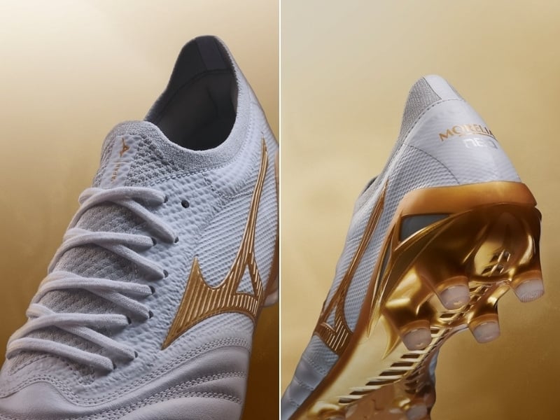 Giày bóng đá Mizuno Morelia Neo 4 Beta “Bright Gold"