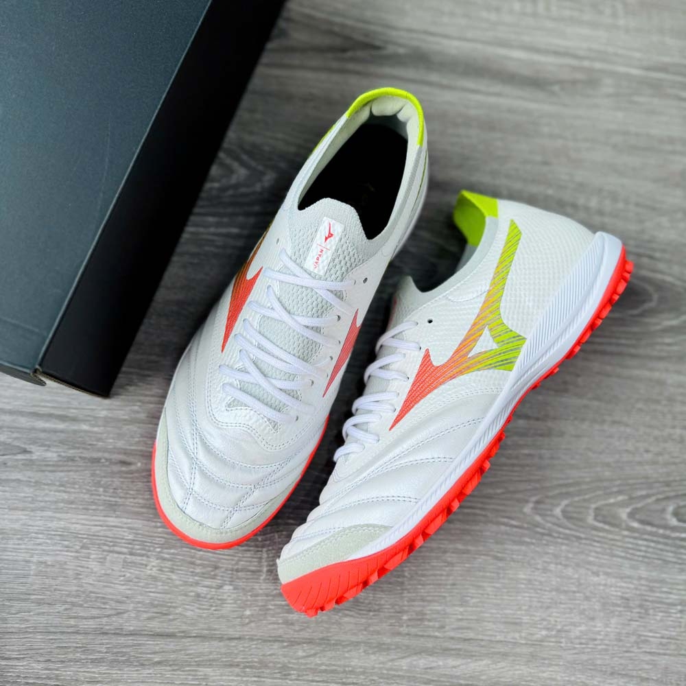 Mizuno Morelia Neo Sala Beta TF - Trắng/Cam - Q1GB269054
