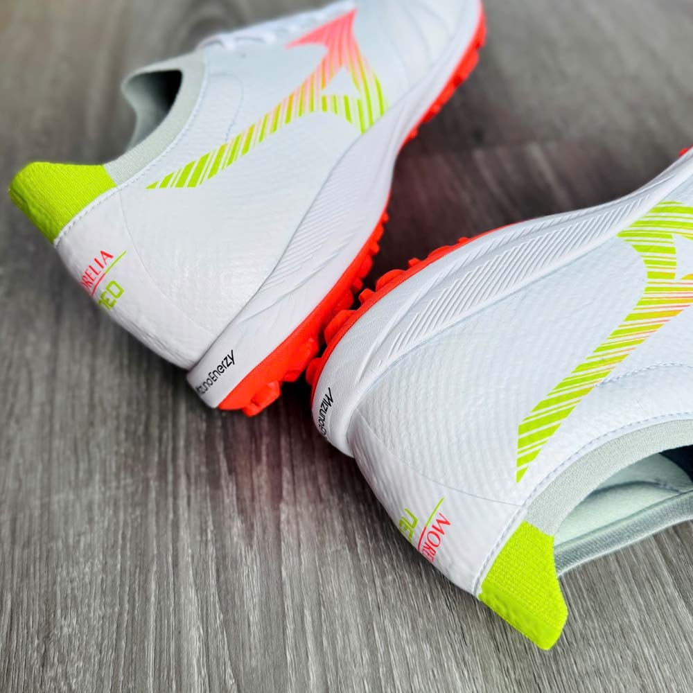Mizuno Morelia Neo 5 Beta Pro TF - Trắng/Cam/vàng - P1GD269454