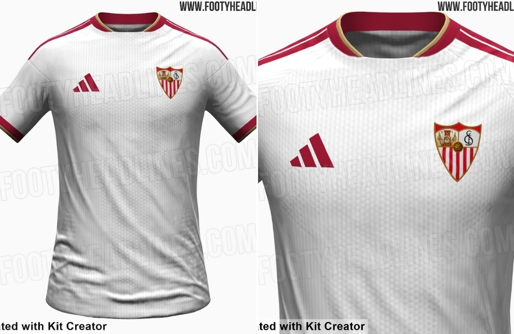 rò rỉ áo đấu sevilla 2026-2027