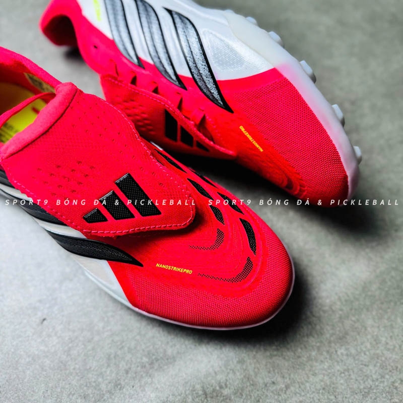 Adidas Predator 26 Pro FT TF - Đỏ/Trắng - JR7866
