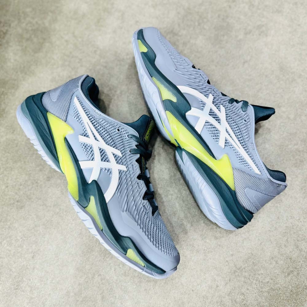 Giày Pickleball Asics Court FF 3 - 1041A370-404 - Xanh Xám