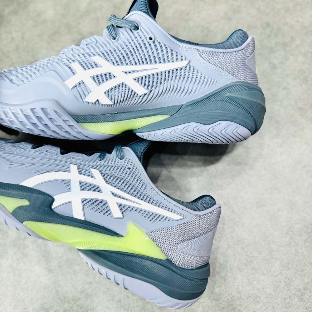 Giày Pickleball Asics Court FF 3 - 1041A370-404 - Xanh Xám
