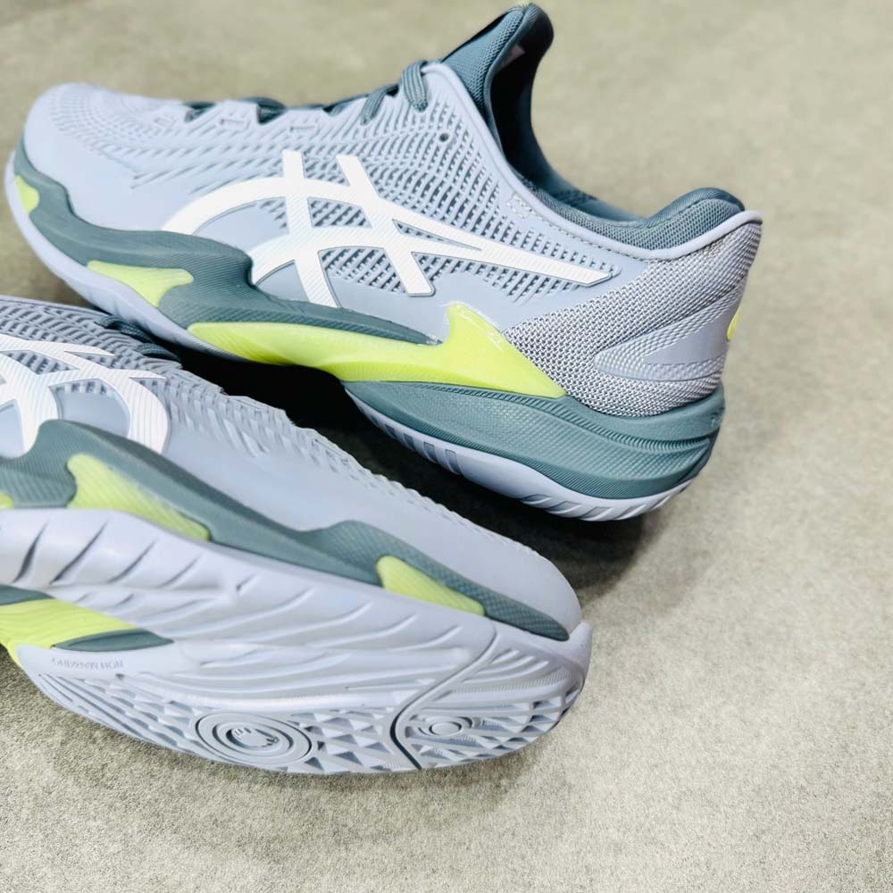 Giày Pickleball Asics Court FF 3 - 1041A370-404 - Xanh Xám